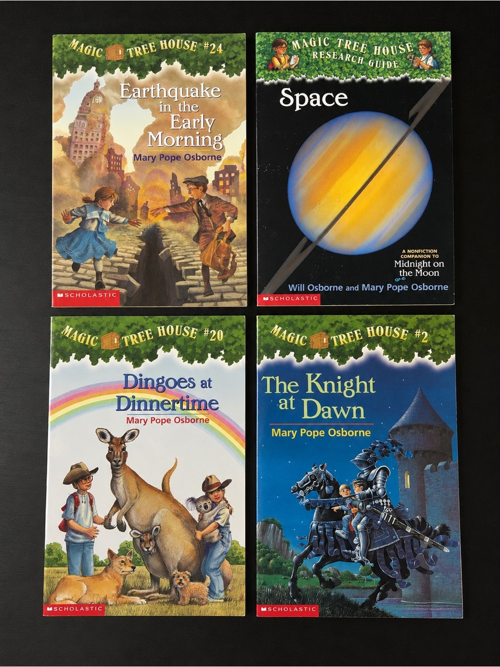 Magic Tree House 4 Book Bundle by Mary Pope Osborne